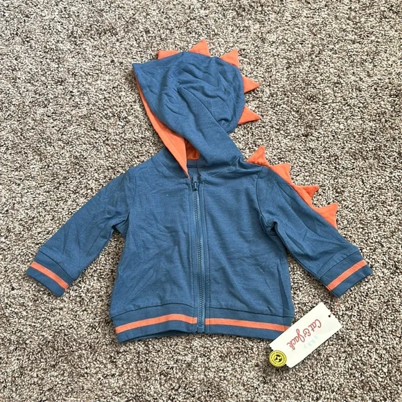 NWOT BABY BOY DINOSAUR JACKET - Picture 3 of 7